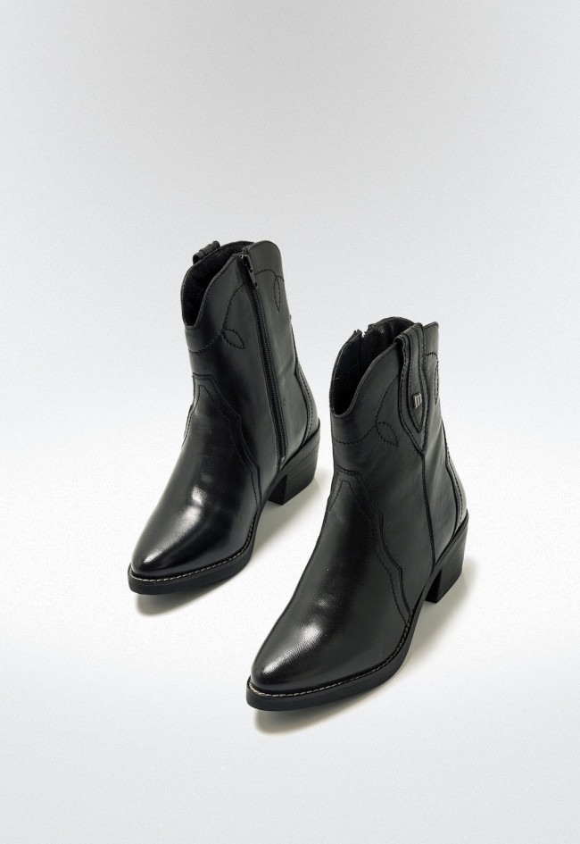 Botines camperos Mujer MUSTANG TEO negro