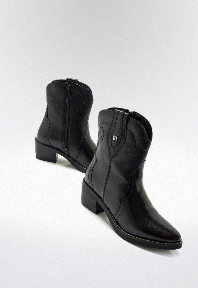 Botines camperos Mujer MUSTANG TEO negro
