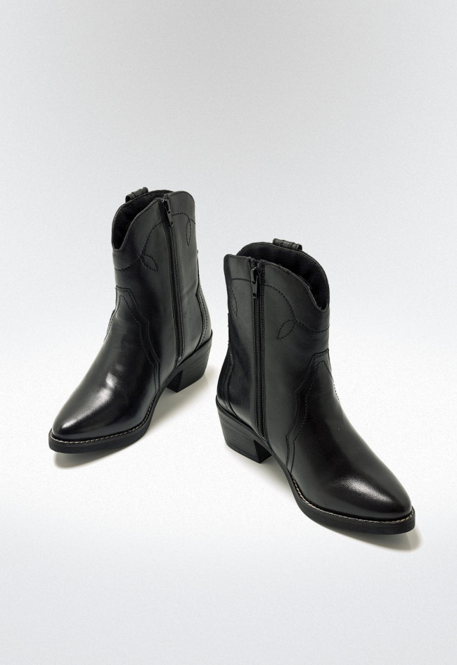 Botines camperos Mujer MUSTANG TEO negro