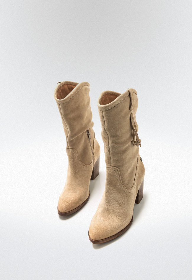 Botas camperas Mujer MUSTANG UMA beige