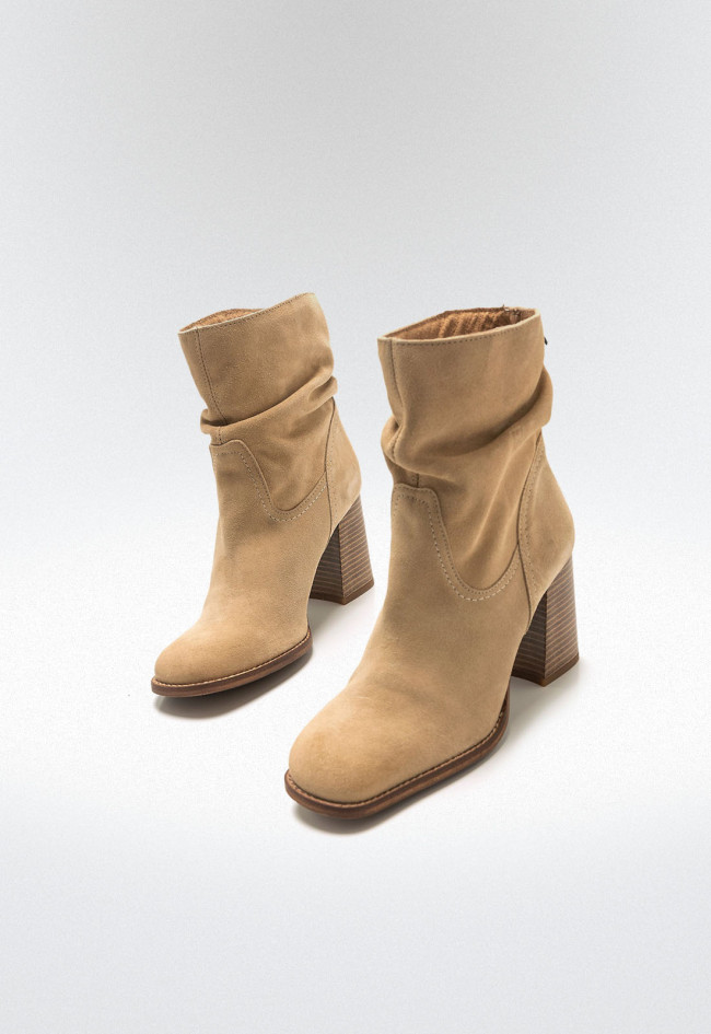 Botines Mujer MUSTANG VIOLETTE beige