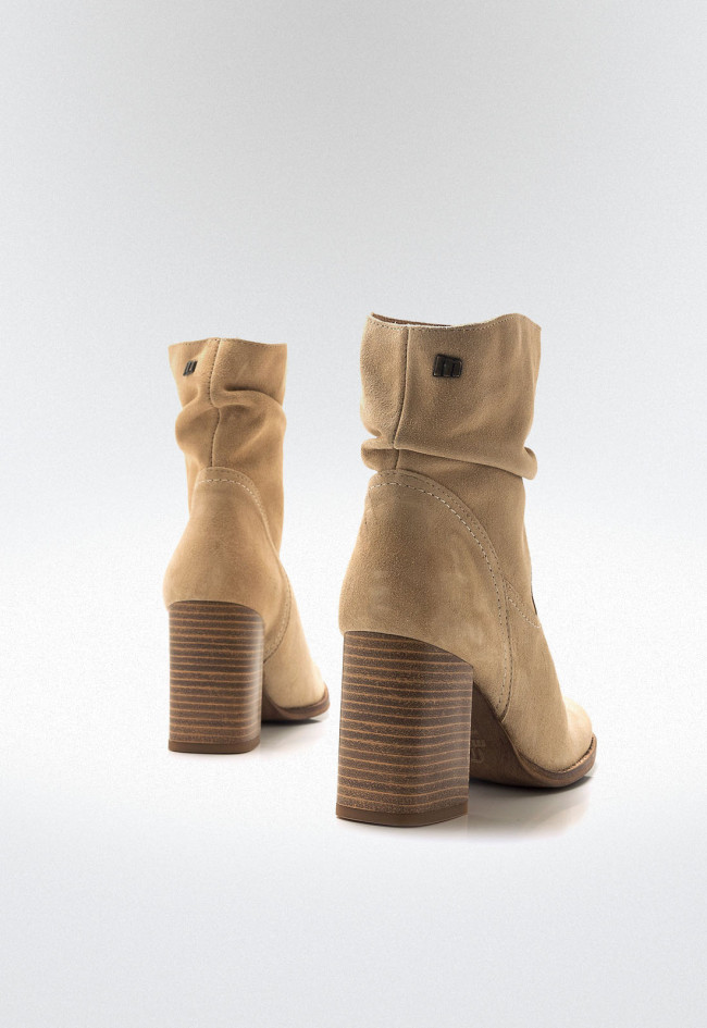 Botines Mujer MUSTANG VIOLETTE beige