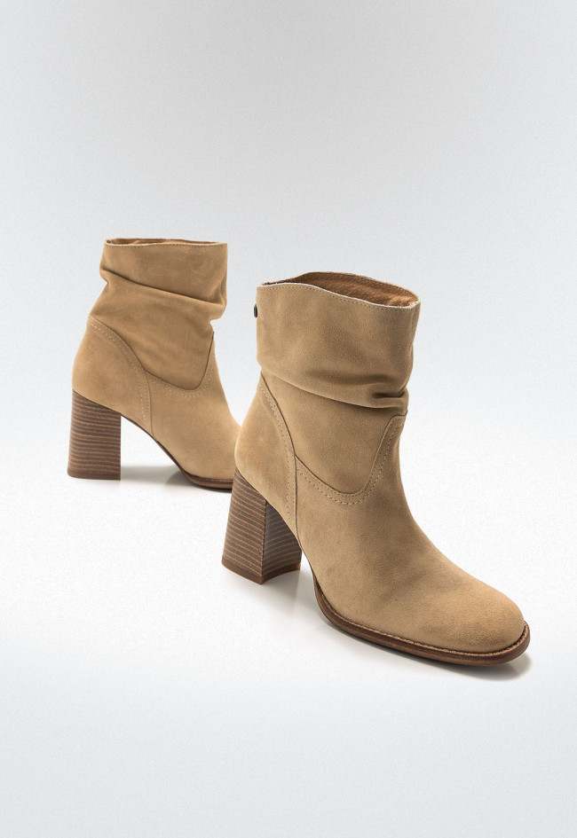 Botines Mujer MUSTANG VIOLETTE beige