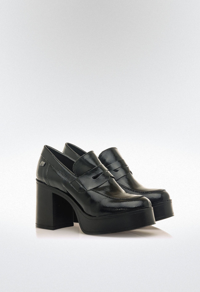 Zapato estilo mocasín Mujer MUSTANG SIXTIES negro
