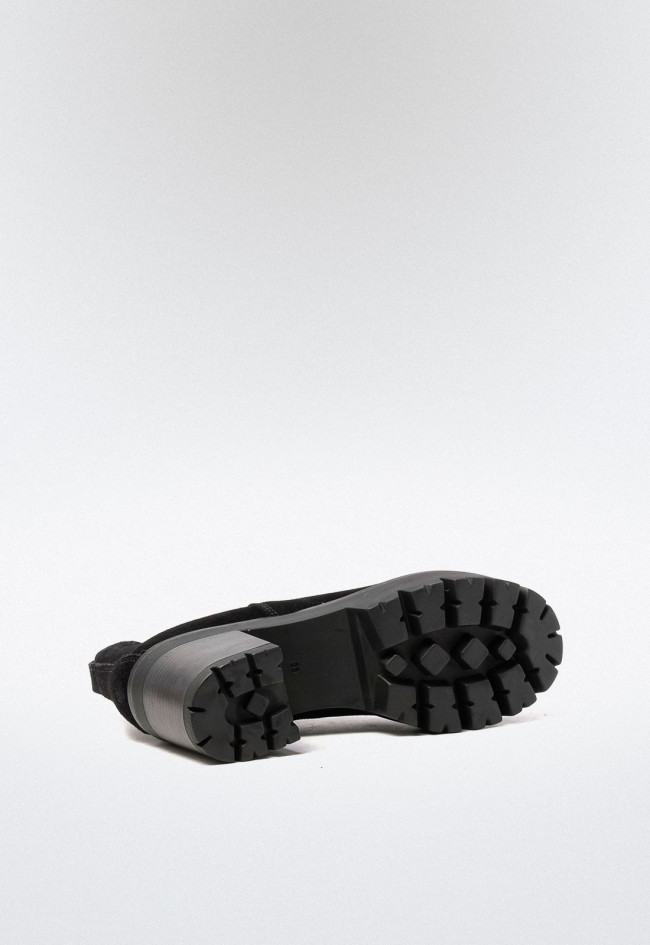 Botín chelsea piel de mujer negro VAS 8915