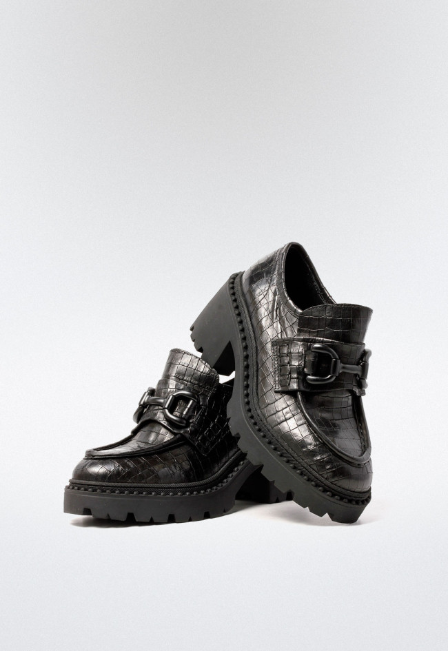 Zapato de mujer negro Glo 23ss94