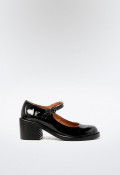 Zapato mary jane de mujer negro VAS 05902
