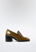 Zapato de mujer verde VAS 05924