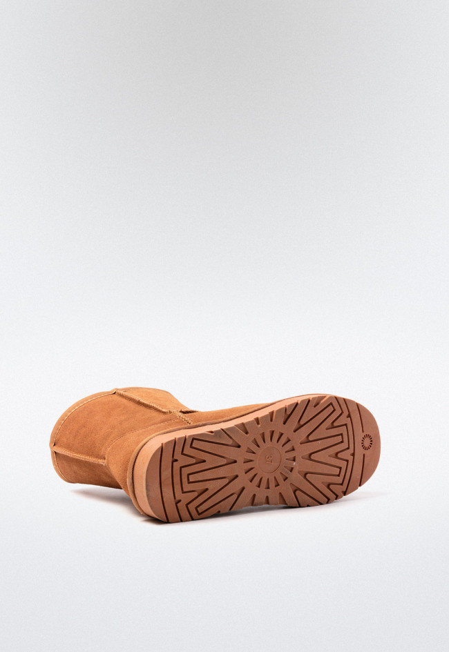 Botín australiano pelo de mujer camel VAS 71-761
