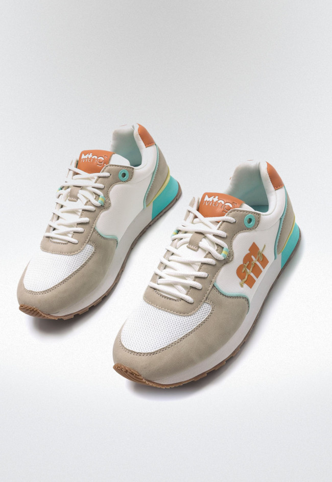 Deportivas Mujer MUSTANG JOGGO blanco