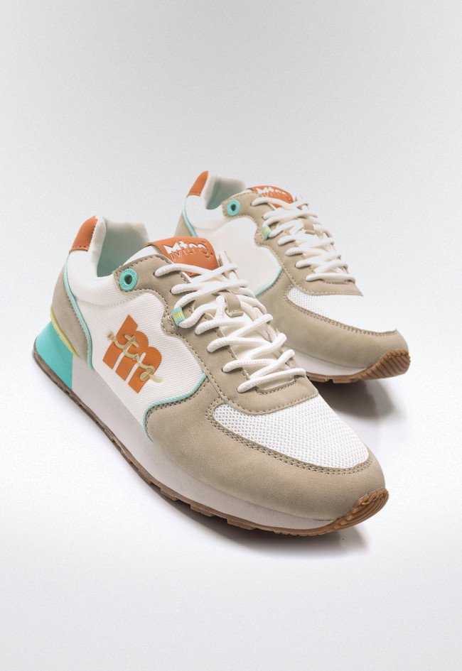 Deportivas Mujer MUSTANG JOGGO blanco