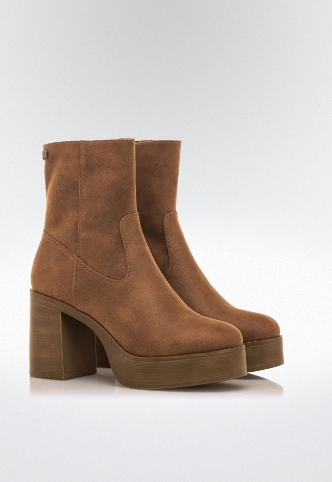 Botines Mujer MUSTANG SIXTIES marron