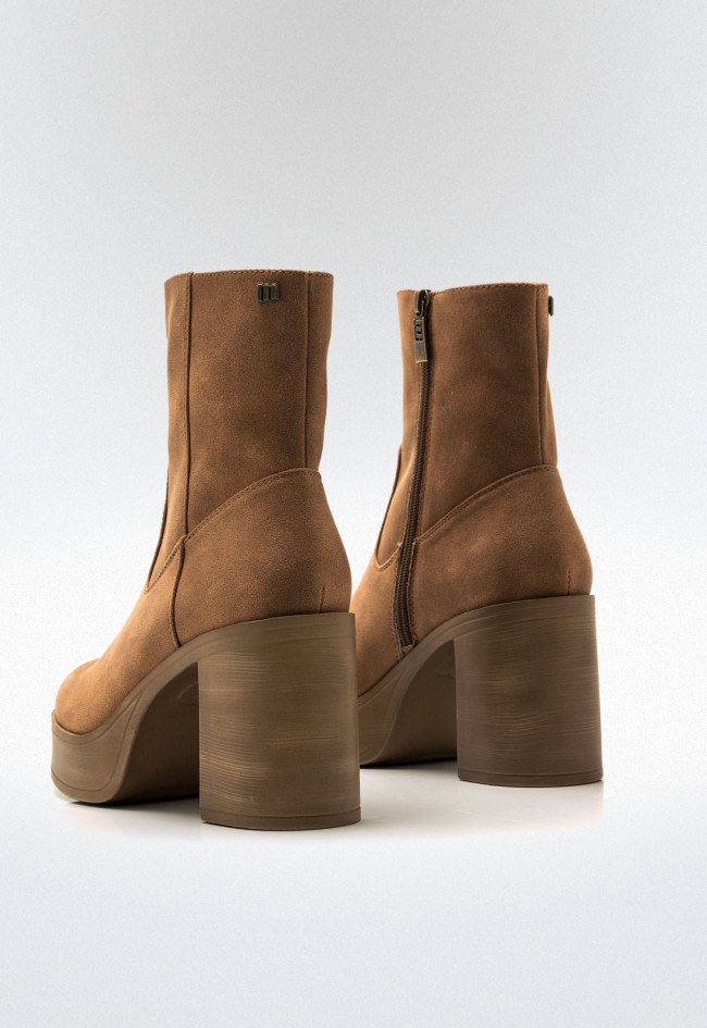 Botines Mujer MUSTANG SIXTIES marron