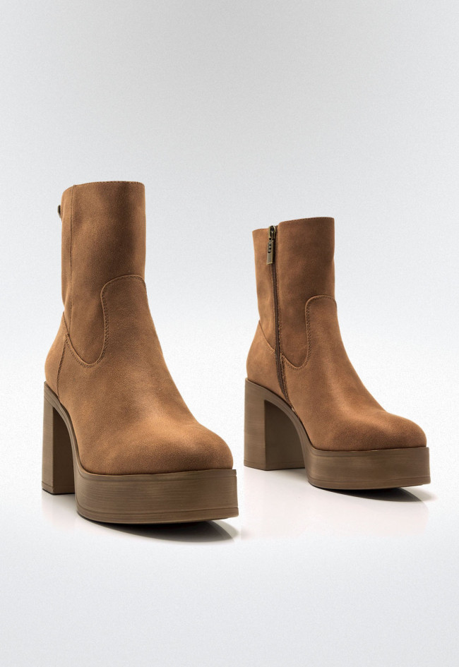 Botines Mujer MUSTANG SIXTIES marron