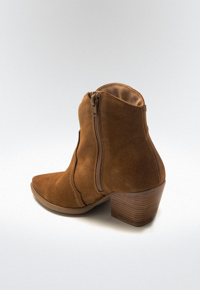 Botines cowboy Mujer MUSTANG MISSOURI marron