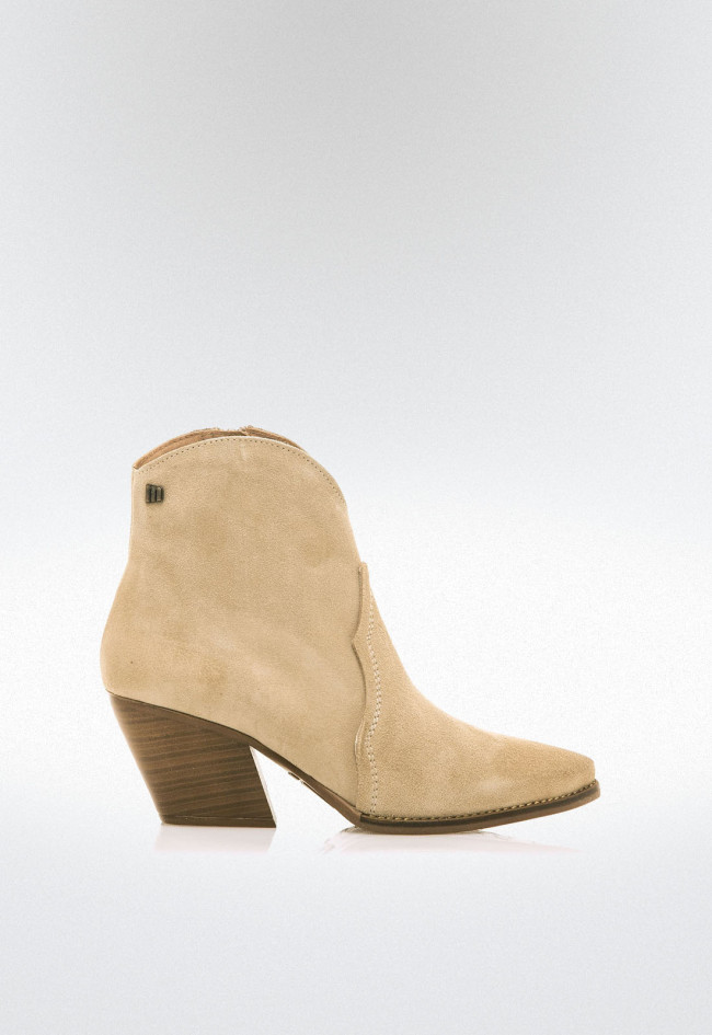 Botines cowboy Mujer MUSTANG MISSOURI beige