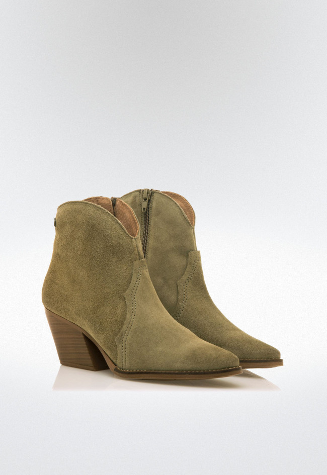 Botines cowboy Mujer MUSTANG MISSOURI verde