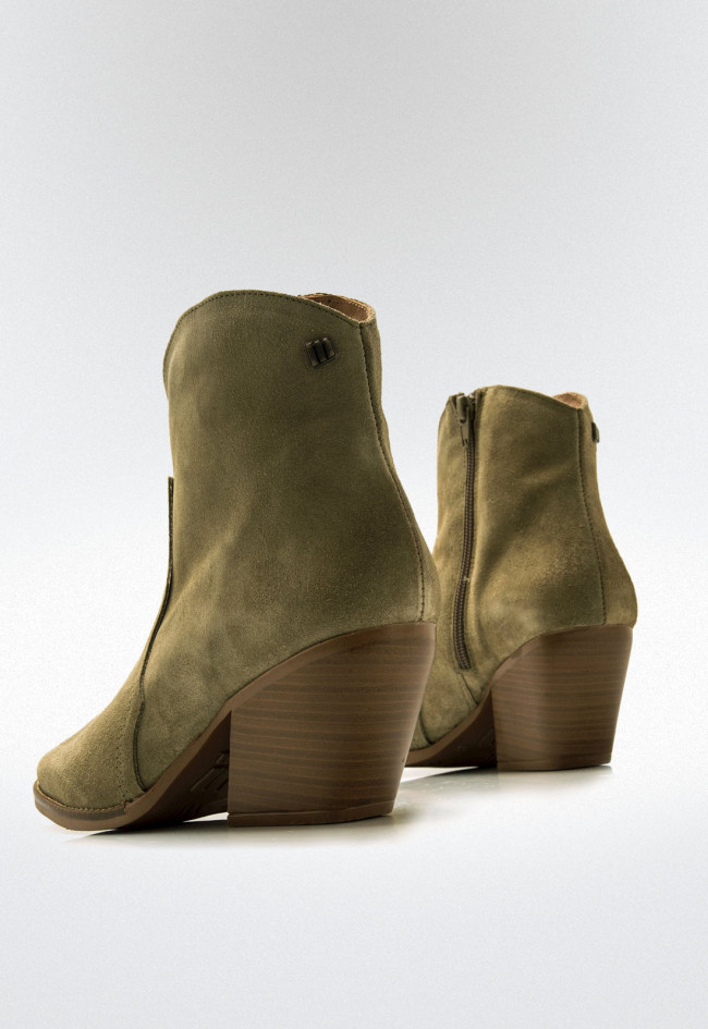 Botines cowboy Mujer MUSTANG MISSOURI verde