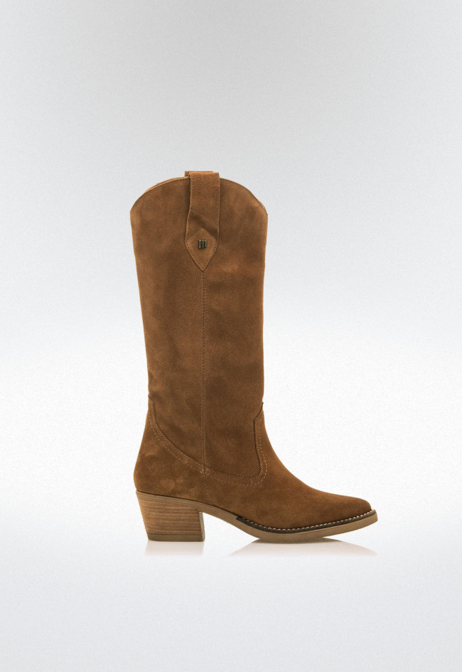 Botas cowboy Mujer MUSTANG TEO marron