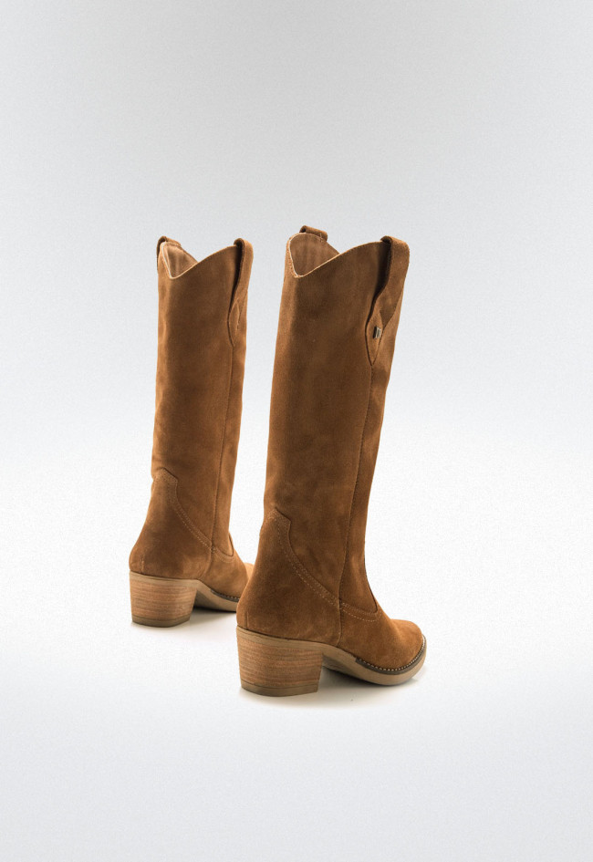 Botas cowboy Mujer MUSTANG TEO marron