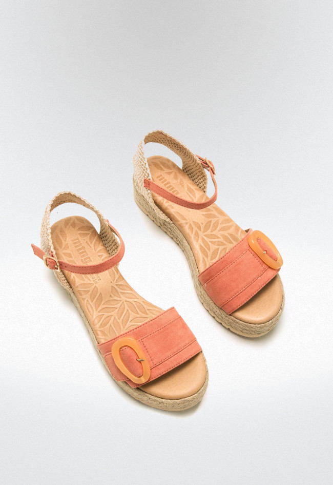 Sandalias esparto Mujer MUSTANG AMELIE naranja