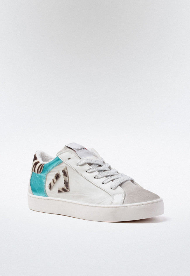 Deportivo brillo de mujer blanco Play One faidi 4