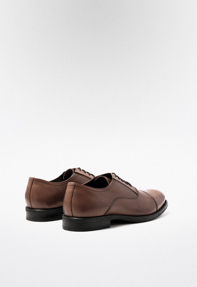 Zapato de hombre cuero T2IN v-414