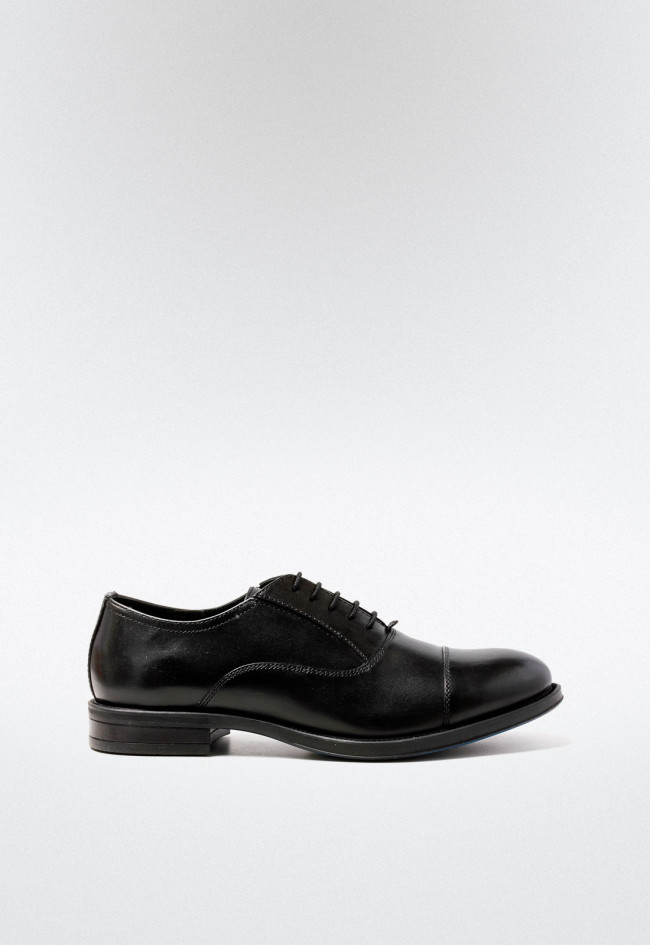 Zapato de hombre negro T2IN v-414