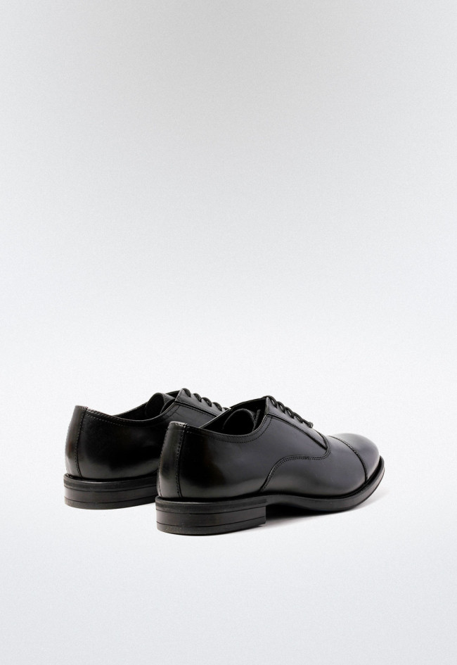 Zapato de hombre negro T2IN v-414