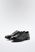 Zapato de hombre negro T2IN v-414
