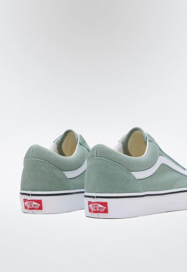Deportivo de mujer verde VANS old skool