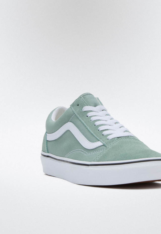 Deportivo de mujer verde VANS old skool