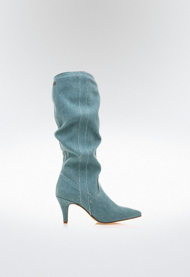 Botas tacón Mujer MUSTANG CHANTAL azul