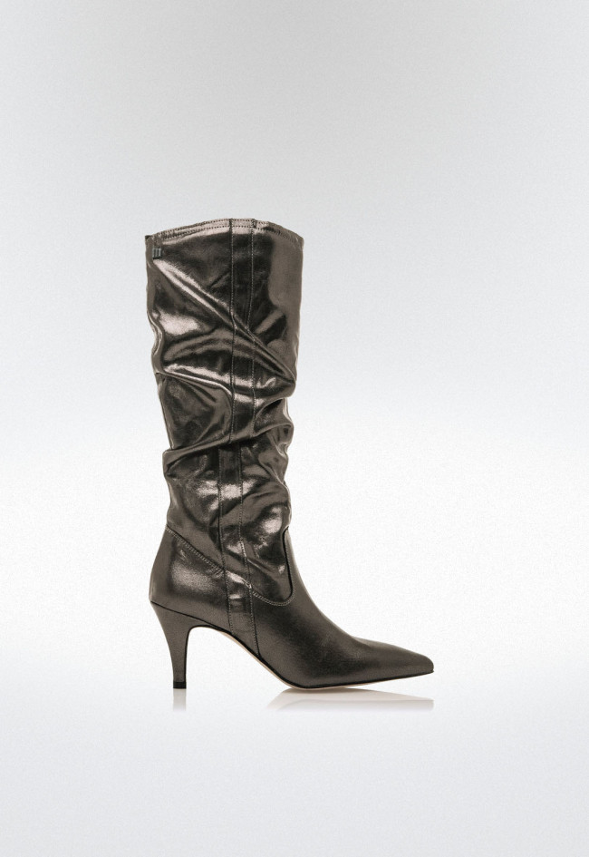 Botas tacón Mujer MUSTANG CHANTAL plata