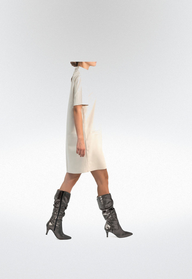 Botas tacón Mujer MUSTANG CHANTAL plata