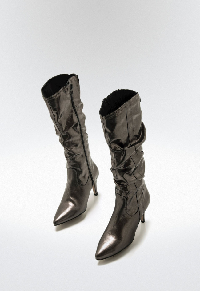 Botas tacón Mujer MUSTANG CHANTAL plata
