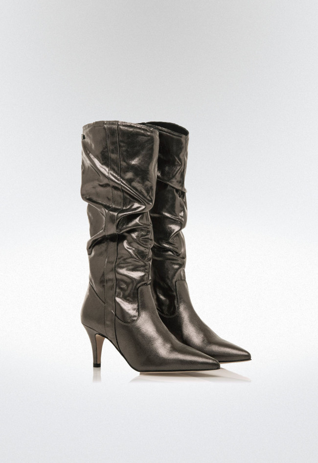 Botas tacón Mujer MUSTANG CHANTAL plata