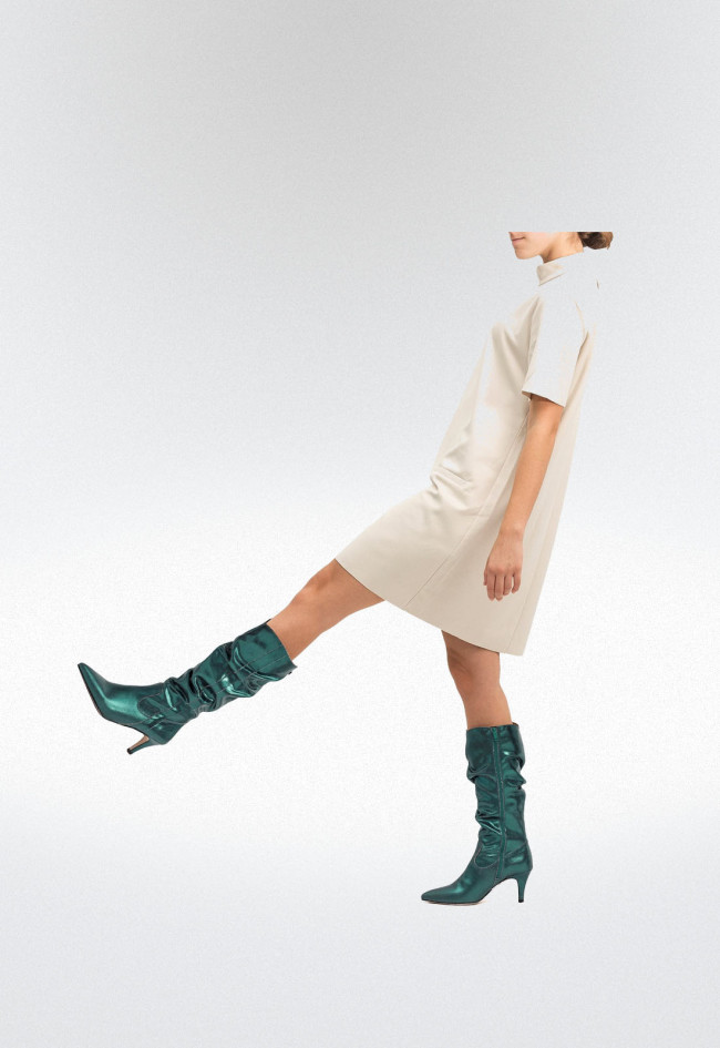 Botas tacón Mujer MUSTANG CHANTAL verde