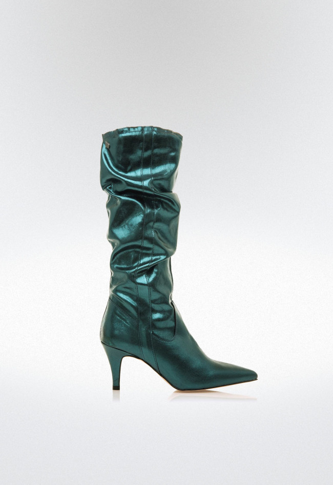 Botas tacón Mujer MUSTANG CHANTAL verde