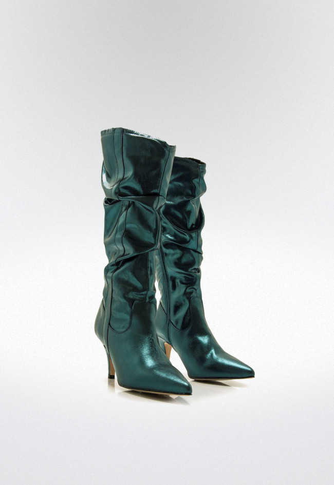 Botas tacón Mujer MUSTANG CHANTAL verde