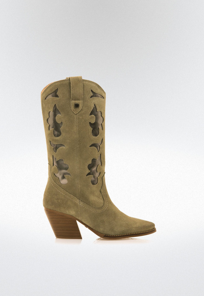 Botas cowboy Mujer MUSTANG MISSOURI verde