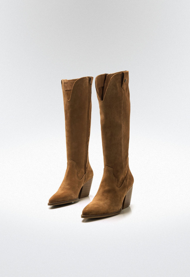 Botas camperas Mujer MUSTANG MISSOURI marron