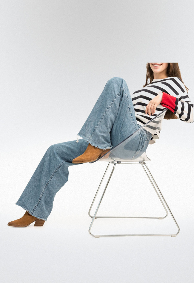 Botas camperas Mujer MUSTANG MISSOURI marron