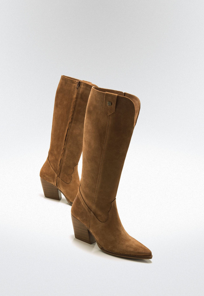 Botas camperas Mujer MUSTANG MISSOURI marron