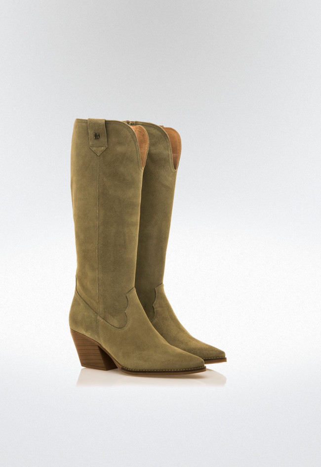 Botas camperas Mujer MUSTANG MISSOURI verde
