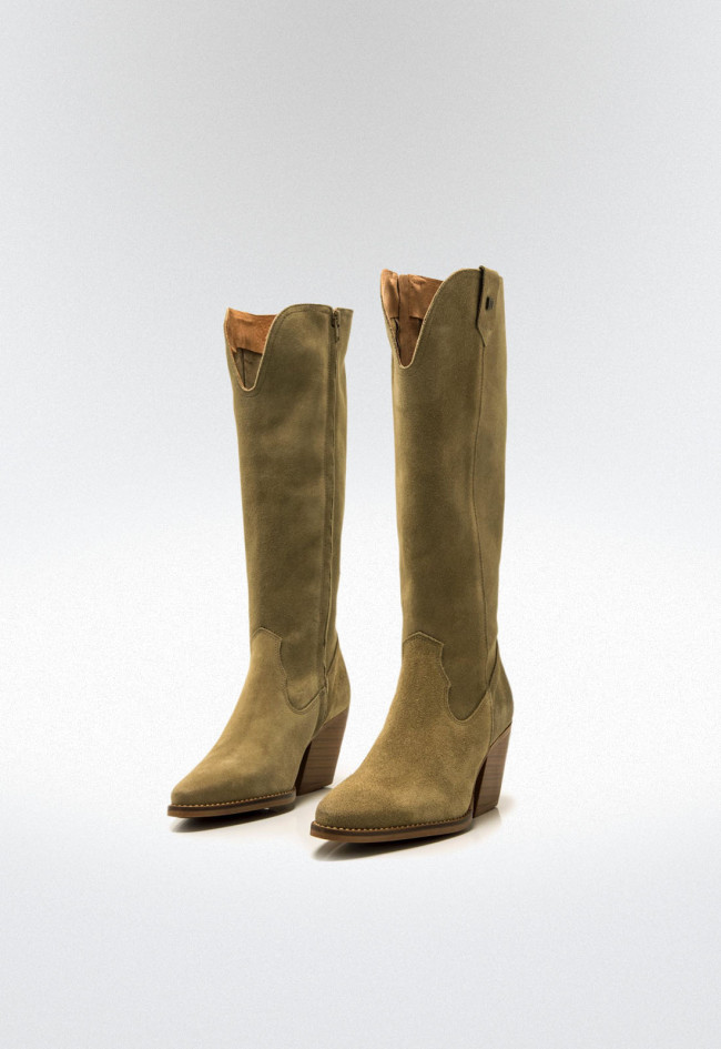 Botas camperas Mujer MUSTANG MISSOURI verde