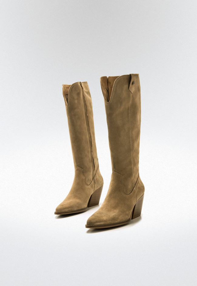 Botas camperas Mujer MUSTANG MISSOURI marron