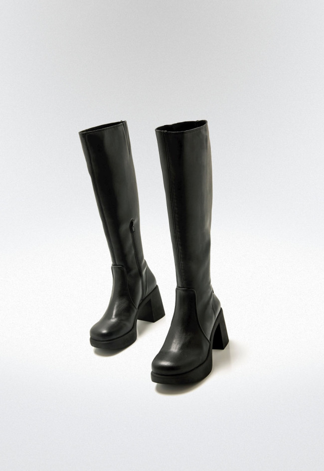 Botas plataforma Mujer MUSTANG ELIANA negro