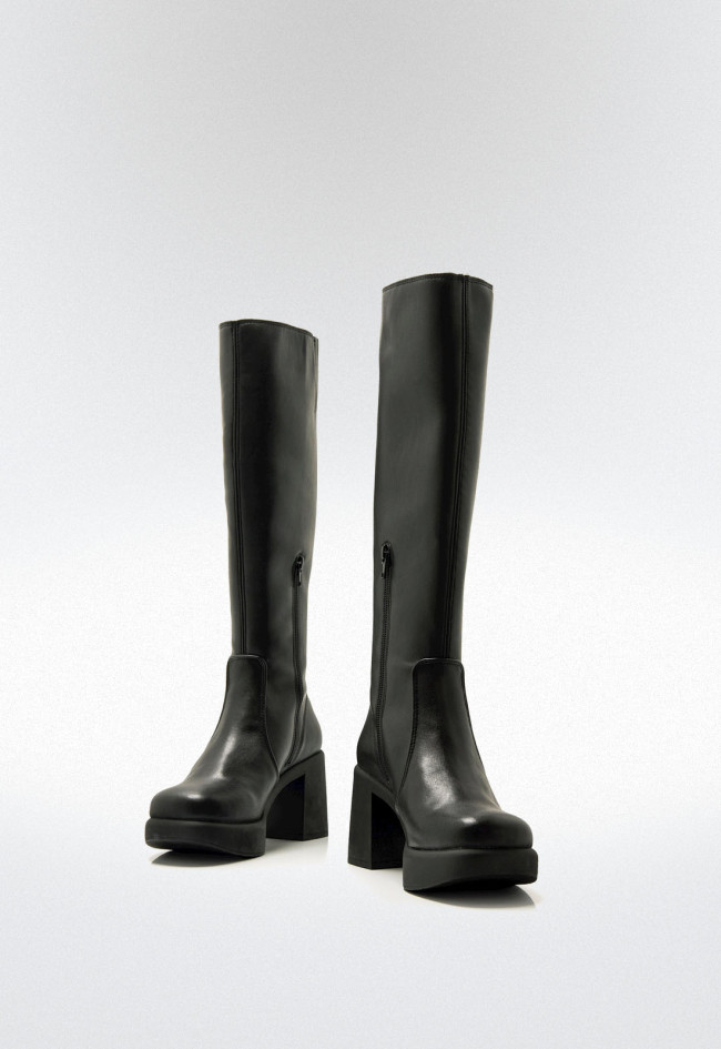Botas plataforma Mujer MUSTANG ELIANA negro
