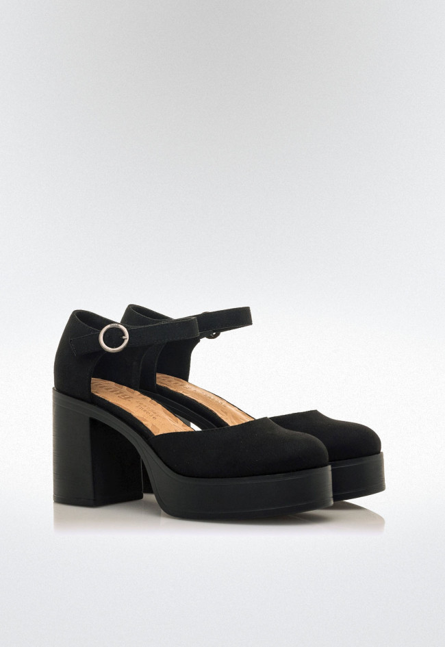 Zapatos plataforma Mujer MUSTANG SIXTIES negro